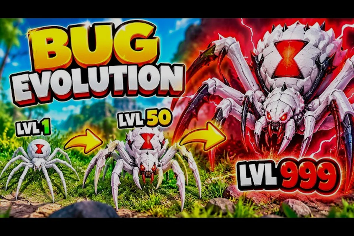 Bug Evolution Desert: Landmarks, Regions, and Territory