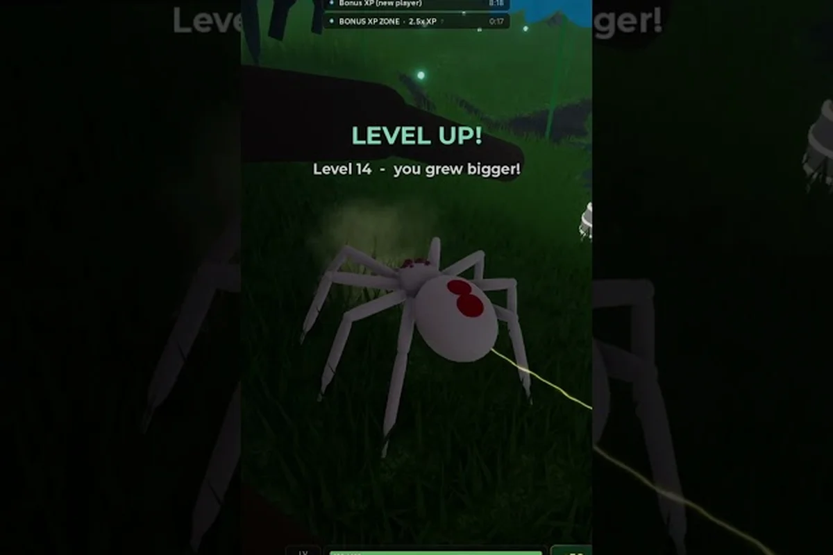 Bug Evolution Bugs Tab: Selecting Insects and Using Attacks